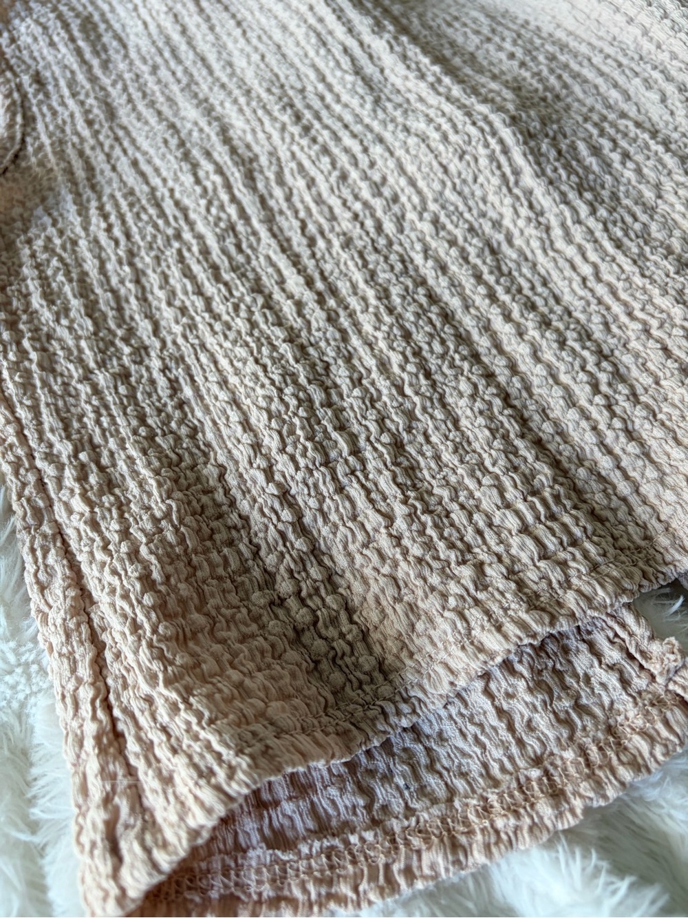 See you Monday textured top - Picture 5 of 5